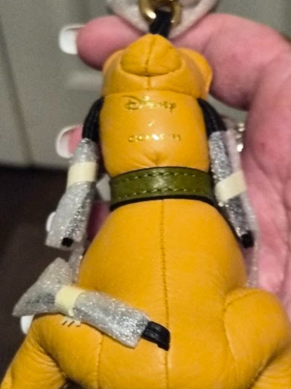 Coach BRAND NEW x Disney X Coach Pluto Collectible Bag Charm CDL75 - NWT - - Picture 3 of 9